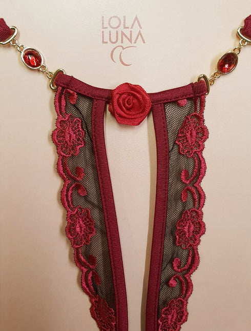 Rosalia Open string Open G-string - lolaluna.com